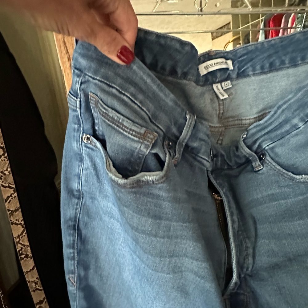 Size 18 Good American Good legs cropped